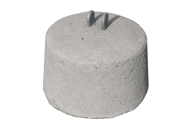 Betonový kotevní kámen